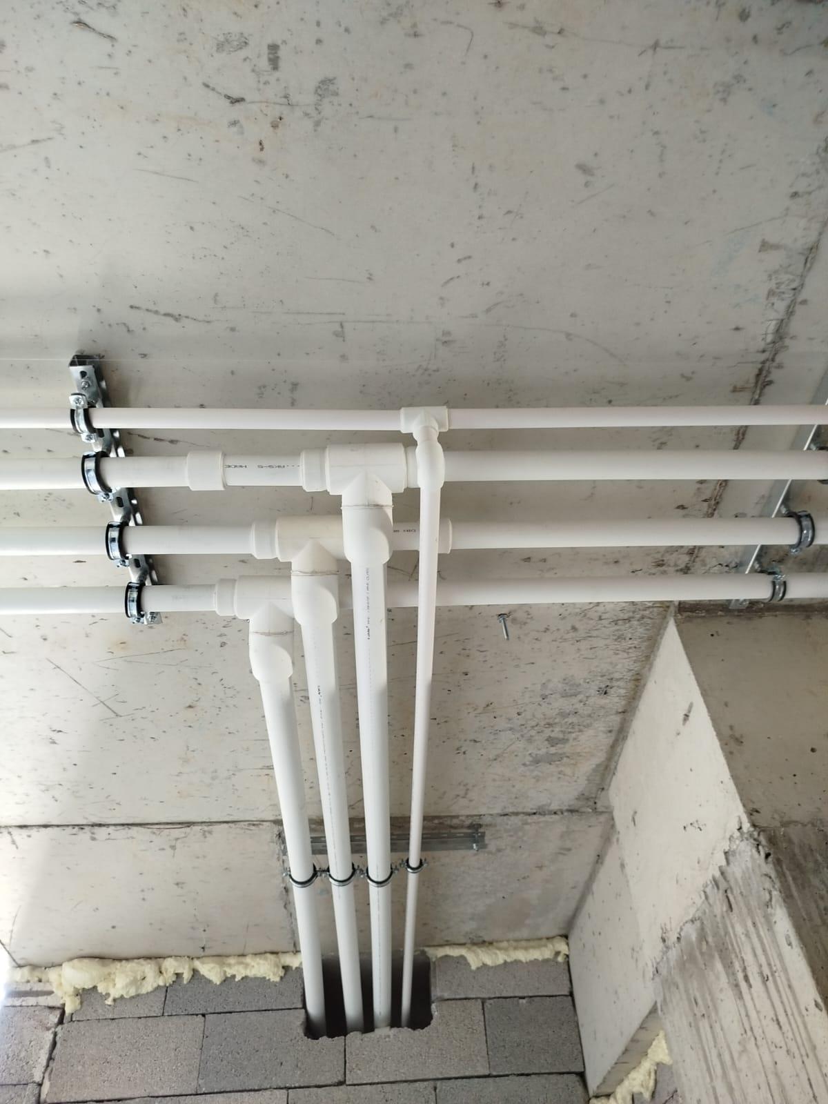 Kombi sıcak su boru hattı