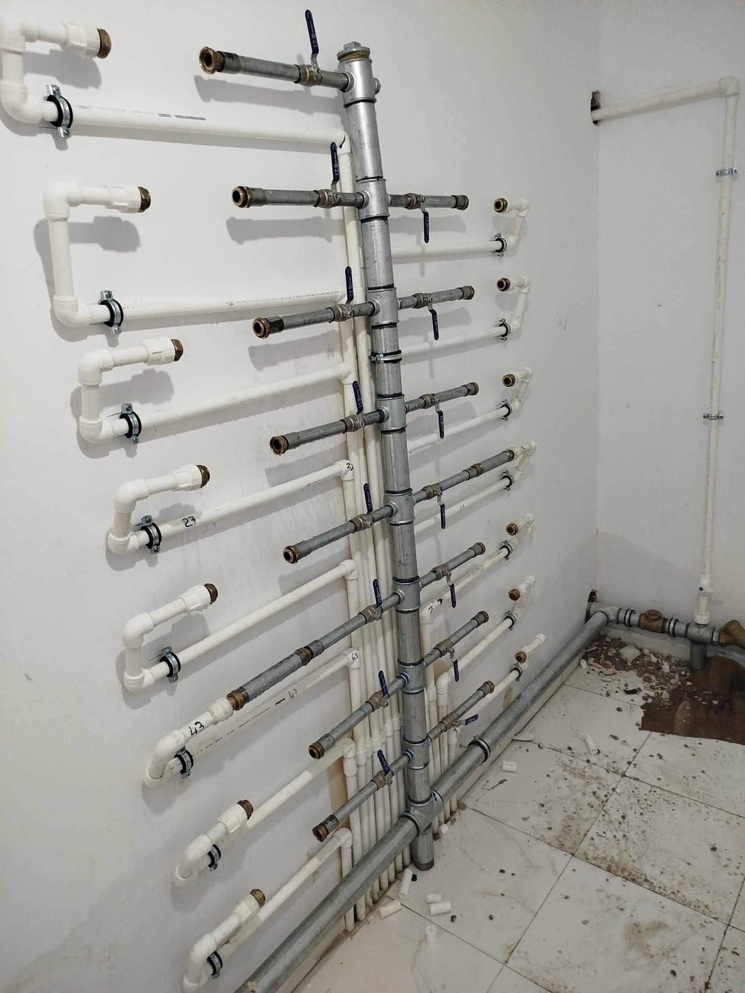 Bağlantısı yapılmamış borular